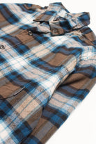 Blue Eddie Bauer Flannel Shirt 4262