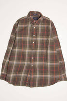 Brown Daniel Cremieux Flannel Shirt 4271