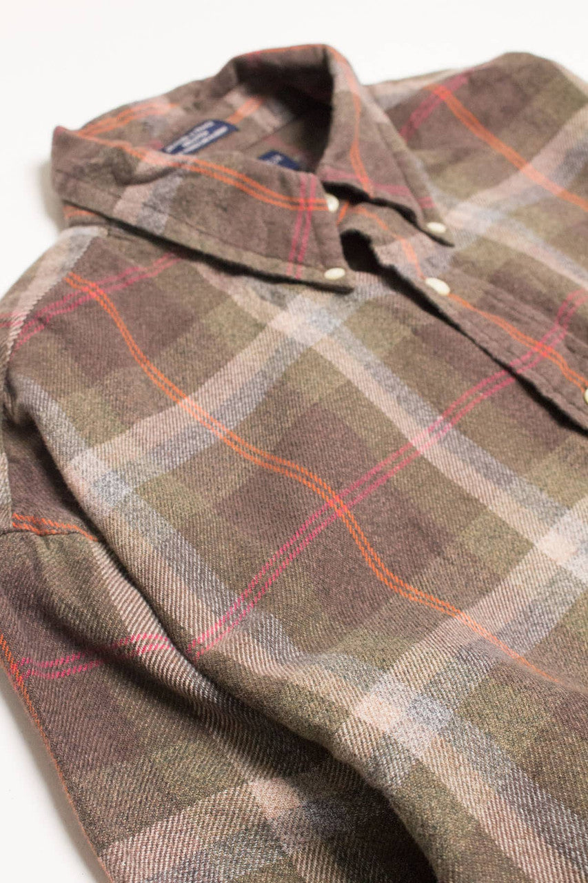 Brown Daniel Cremieux Flannel Shirt 4271