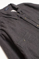 Charcoal St. John's Bay Flannel Shirt 4277