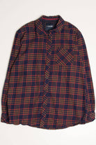Navy Kolby Flannel Shirt 4280
