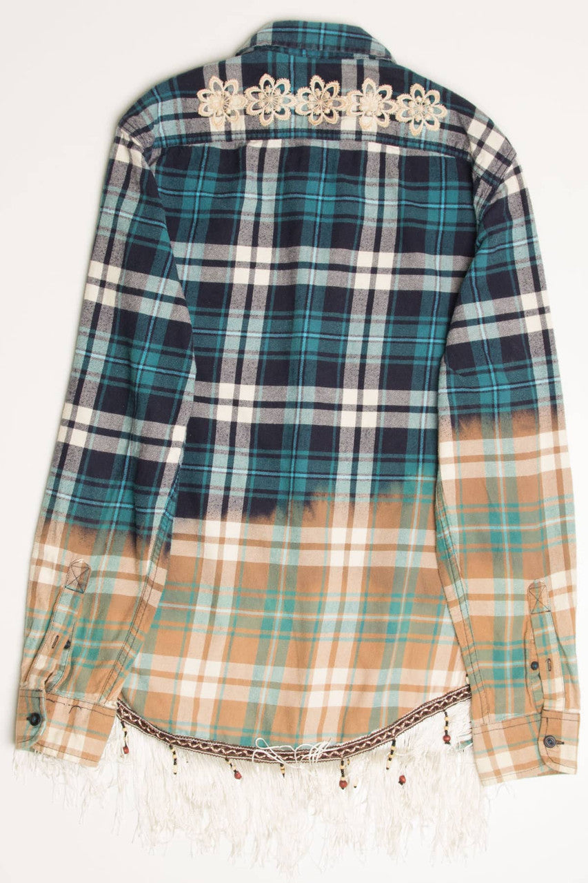 Hippy Fringe Flannel Shirt 4287