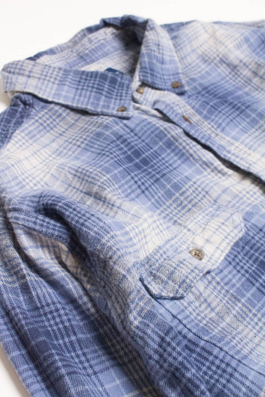 Blue George Flannel Shirt 4289