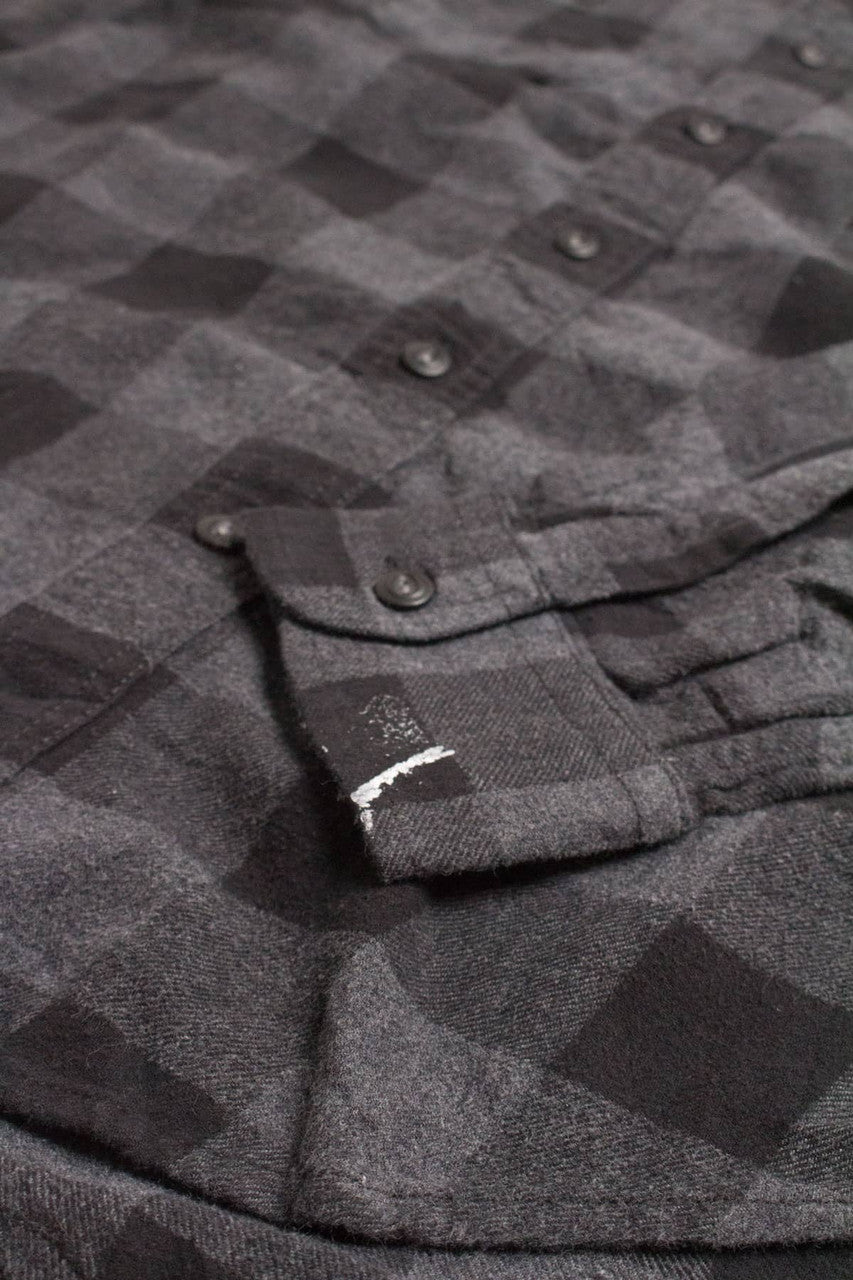 Black American Eagle Outfitters Flannel Shirt 4290