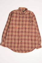 Bleach Splattered Arrow Flannel Shirt 4297