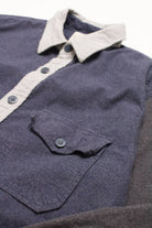 Color Blocked J. Crew Flannel Shirt 4300