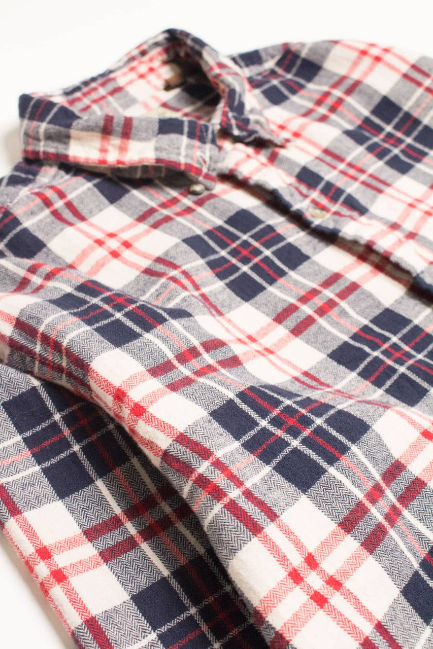 Blue & Red Hobbs Creek Flannel Shirt 4302
