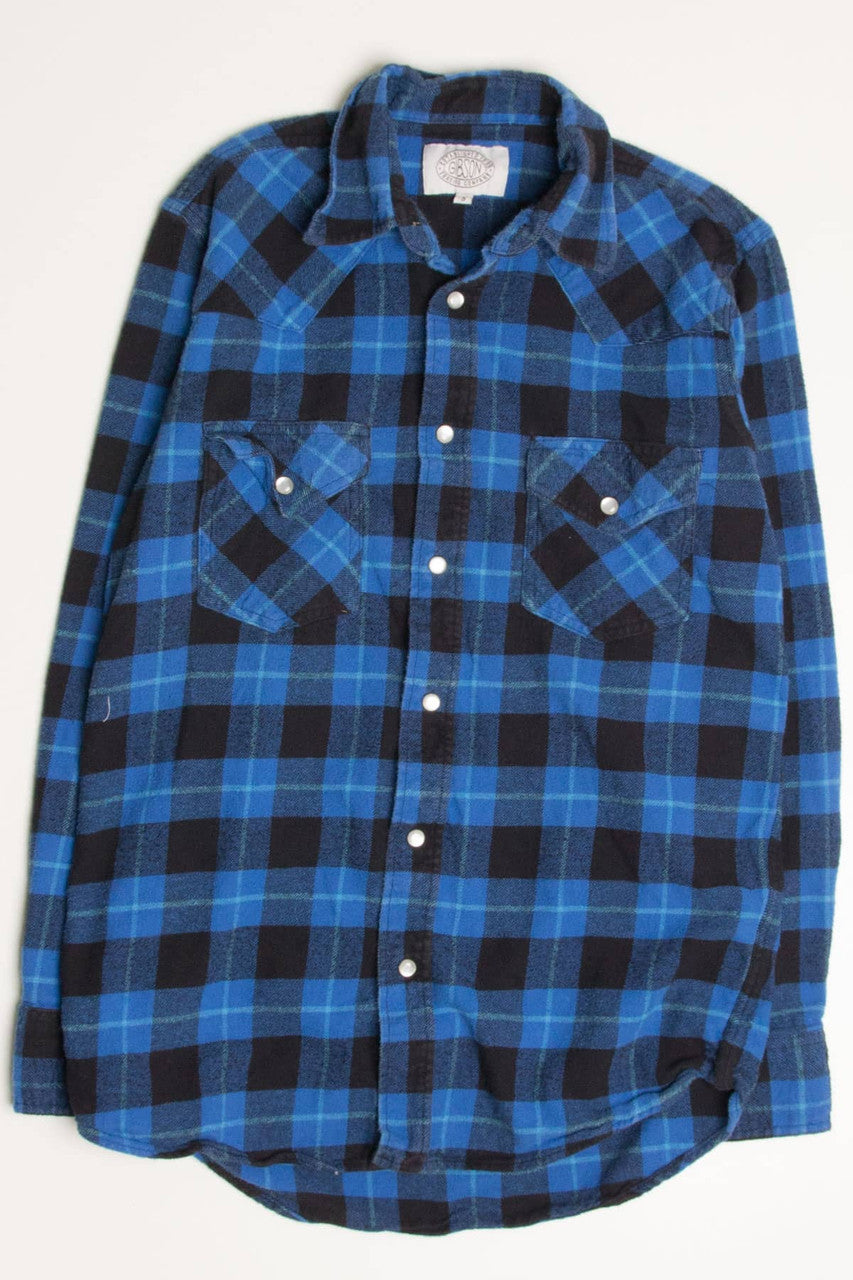 Blue Gibson Flannel Shirt 4308