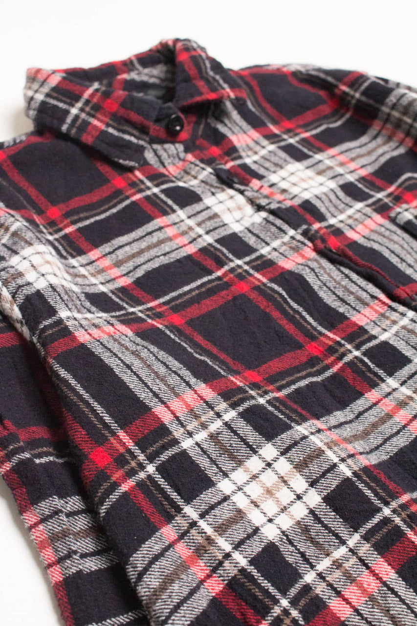 Vintage Black Flannel Shirt 4311