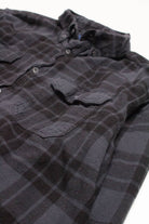 Black George Flannel Shirt 4315