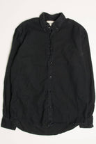Black Striped These Glory Days Flannel Shirt 4324