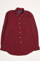 Red Ralph Lauren Flannel Shirt 4330