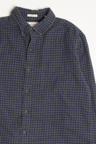 Blue Hawker Rye Flannel Shirt 4336