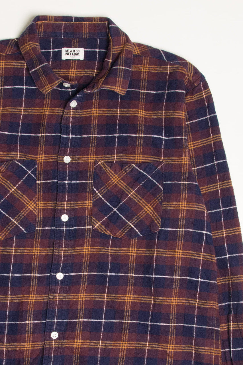 MTWTFSS Weekday Flannel Shirt 4341