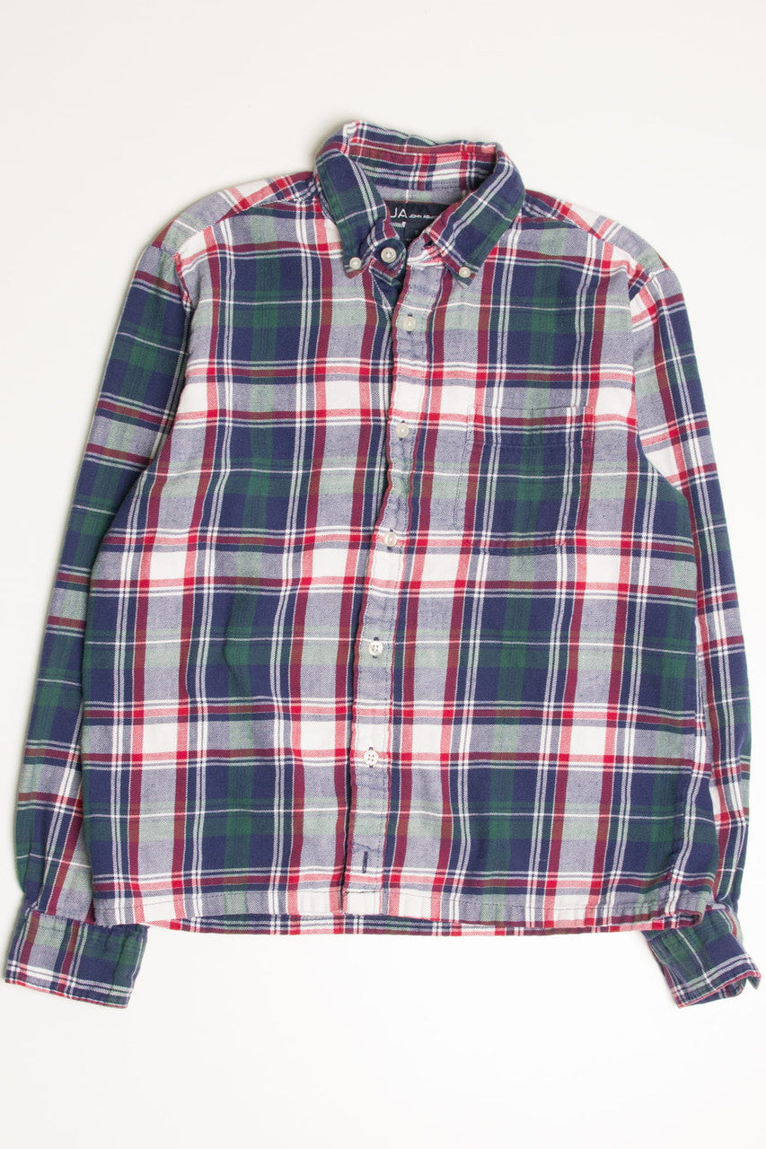Navy John Ashford Flannel Shirt 4345