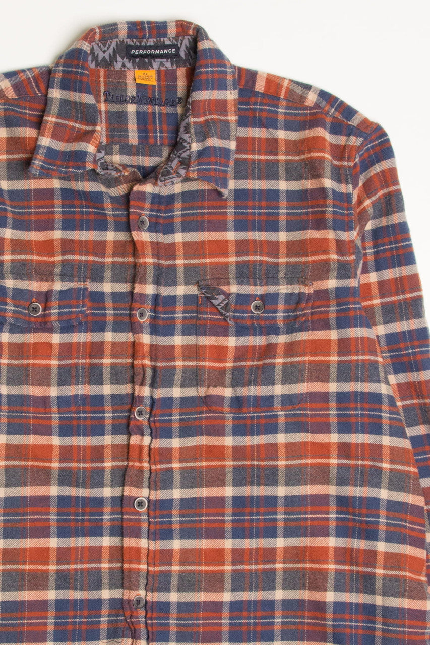 Rust Taylor Vintage Flannel Shirt 4349