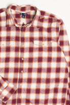 Burgundy Gap Flannel Shirt 4350
