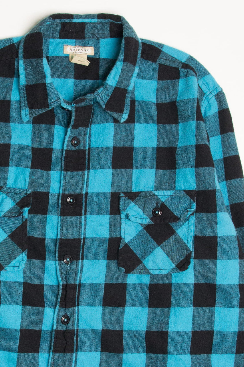 Bright Blue Arizona Flannel Shirt 4352