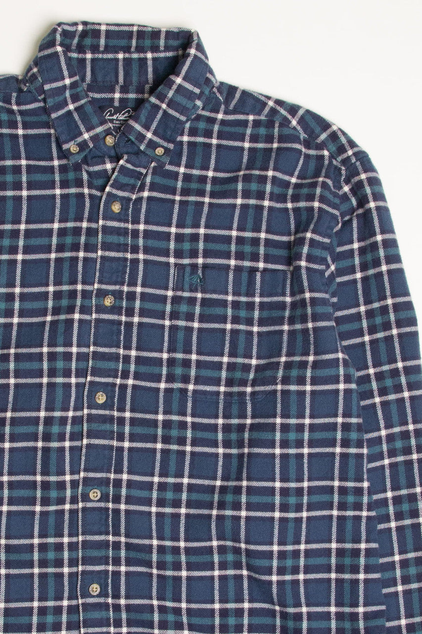 Teal Arnold Palmer Flannel Shirt 4354