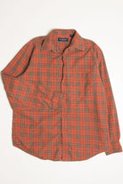 Orange Roundtree & Yorke Flannel Shirt 4360