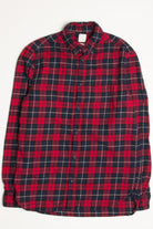 Red & Navy Flannel Shirt 4364