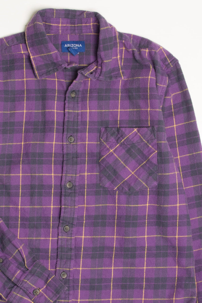 Purple Arizona Flannel Shirt 4369