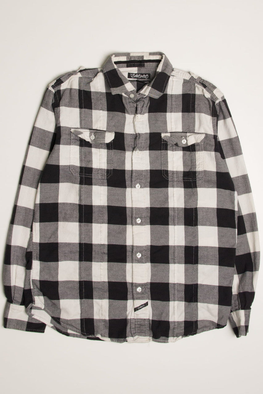 Black Ecko Flannel Shirt 4372