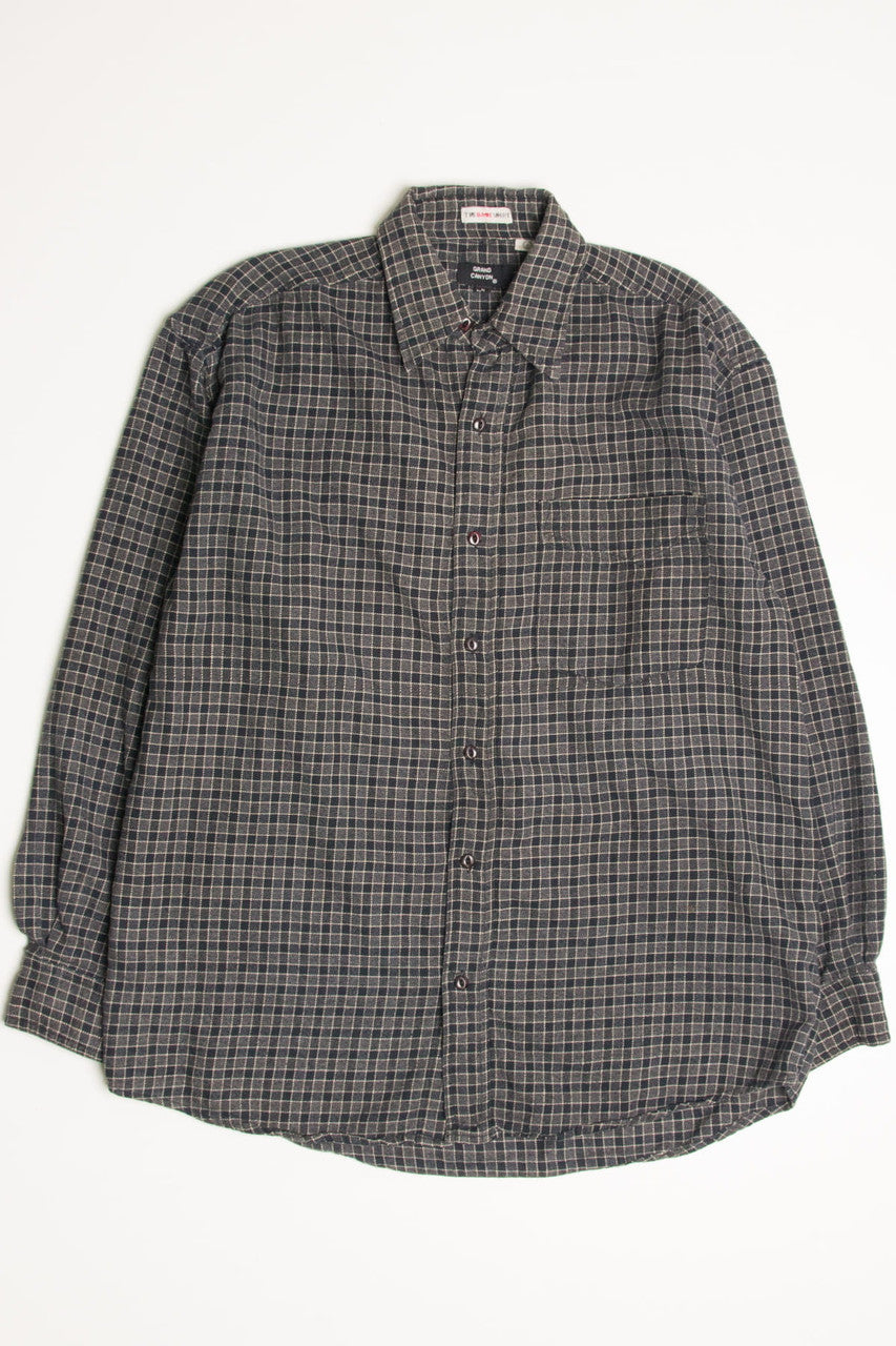 Grey Grand Canyon Flannel Shirt 4376