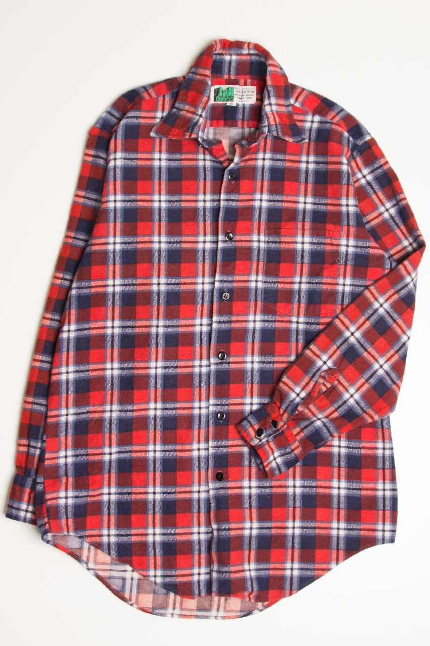 Vintage Tall Timbers Flannel Shirt 4377