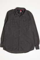 Charcoal Quicksilver Flannel Shirt 4385