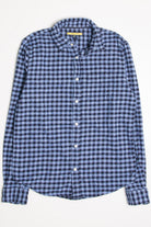 Blue Gingham Prince & Fox Flannel Shirt 4392