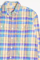 Pastel Yellow Vailent Flannel Shirt 4397