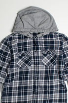 Vintage H&M Flannel Shirt Hoodie