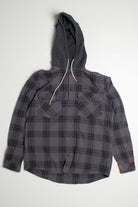 Vintage Quicksilver Flannel Hoodie