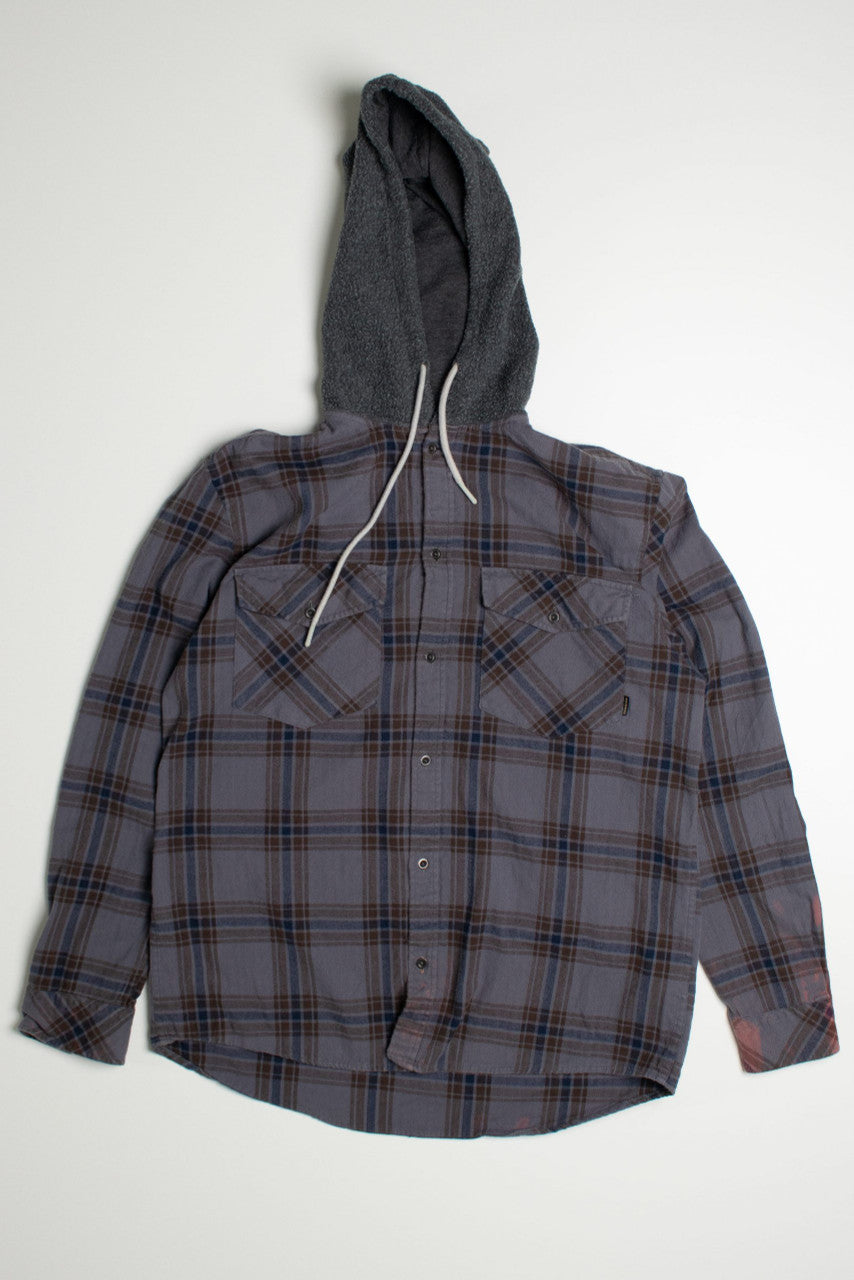 Vintage Quicksilver Flannel Hoodie