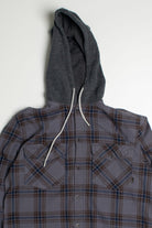 Vintage Quicksilver Flannel Hoodie