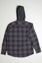 Vintage Quicksilver Flannel Hoodie