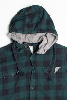 Vintage g:21 Flannel Hoodie