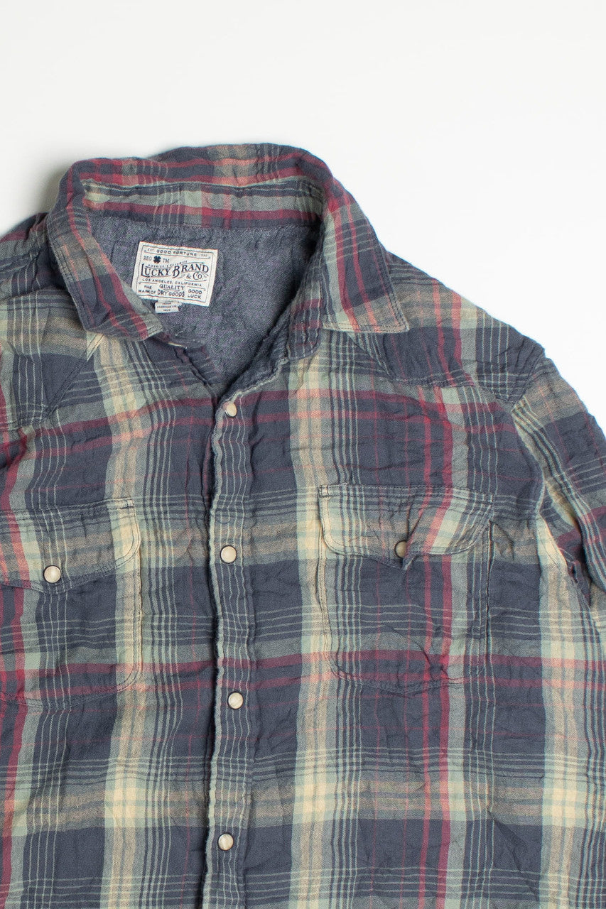 Vintage Lucky Brand Flannel Shirt