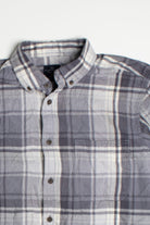 Vintage Gray Faded Glory Flannel Shirt