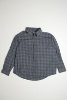 Gray Vintage Haggar Flannel Shirt