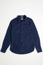 Vintage J. Crew Navy Blue Flannel Shirt