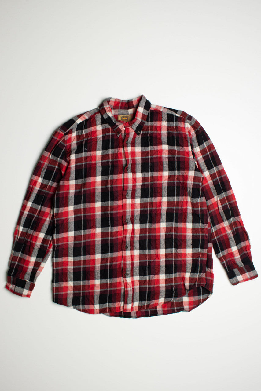 Vintage The Foundry Supply Co Flannel Shirt