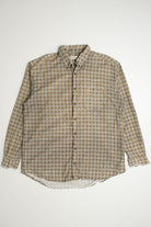 Vintage J. Crew Brown Flannel Shirt
