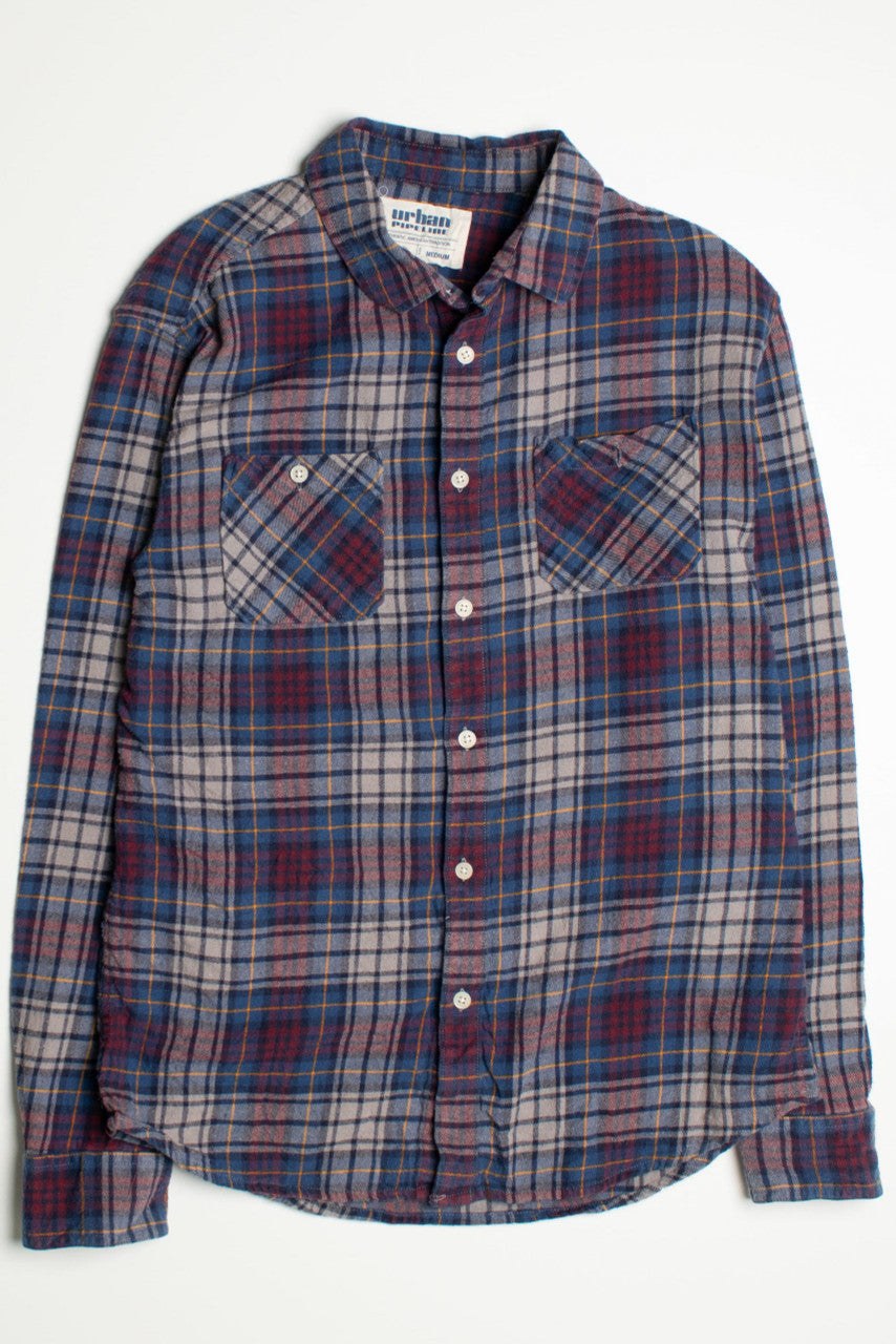 Vintage Urban Pipeline Red and Blue Flannel Shirt