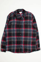 Vintage Red Blue and Black Sonoma Flannel Shirt