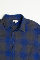 Vintage Blue Haggar Flannel Shirt
