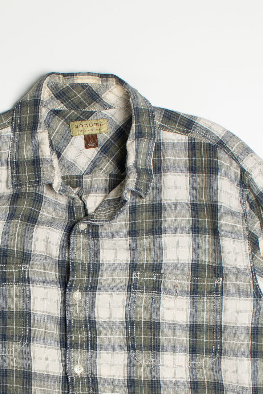 Vintage Sonoma Flannel Shirt 2