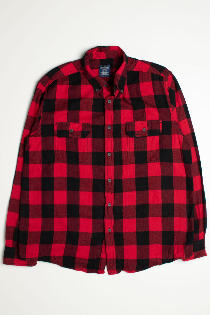 Red Vintage Faded Glory Flannel Shirt 1