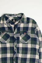 Vintage Ocean Current Flannel Shirt